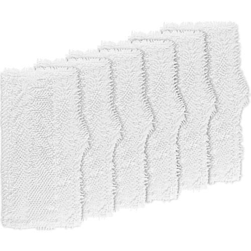 6 Pack Replacement Mop Pads for Shark Steam Mop SK410 SK460 SK140 SK141 S3101 S1000 Microfiber Washable Cleaning Pads