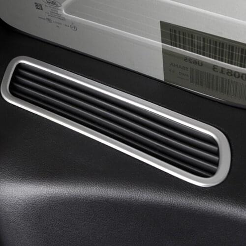 For Ford Explorer U625 2020 2021 Rear Seat Side A/C Air Outlet Vent Stickers Cover Trim Car Styling