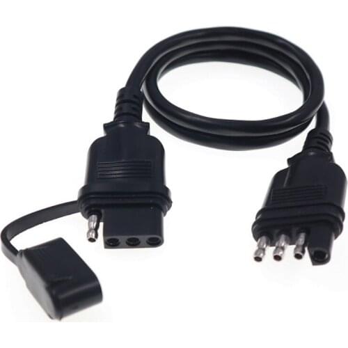 A0NE Flexible Coiled Cable Connector for Trailers 4Pin Trailer Wiring Harness Adapter Towing Hitch Wiring Supplies