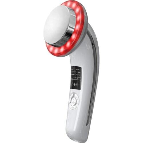 Face Lifting 6 in 1 EMS Infrared Ultrasonic Cavitation Body Slimming Massager Burner Galvanic Therapy Ultrasound Beauty Machine