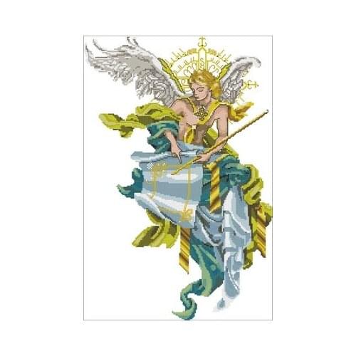 MD-81 Archangel-14CT( Counted Cross Stitch 11CT 14CT 18CT Cross Stitch Kits Embroidery Needlework Sets