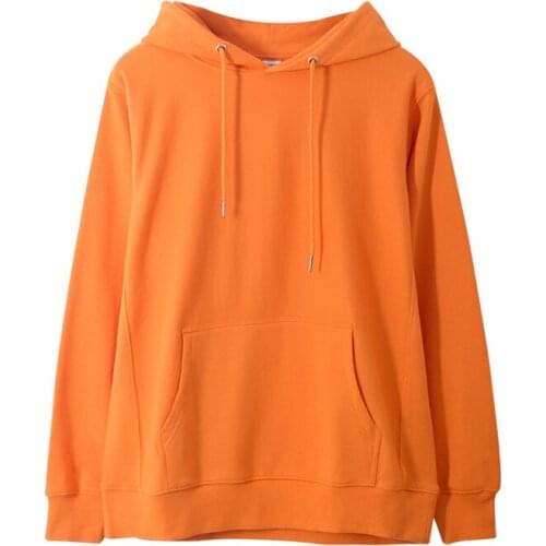 2021 New Long Sleeve Women Hoodies Hooded Pure Color Casual Tops For Women High Quality Cotton Hoodies Women Sweatshirt