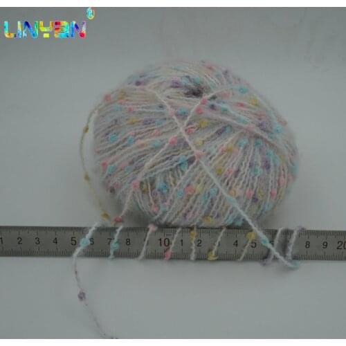 6 pieces hand knitting Crochet knitting yarn for knitting fibre wholesale weave knitting flash cord Special fancy Bright t49