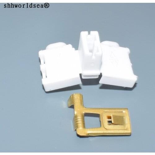 Worldgolden auto connector 1p 6.3mm DJ7019-6.3-21