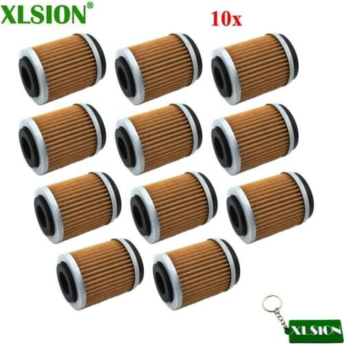 XLSION Oil Filter Fit Yamaha ATV YFM350R RAPTOR 350 YFM 400 350FW Big Bear 350X Warrior YFM350X WARRIOR 350 YFM350FX WOLVERINE