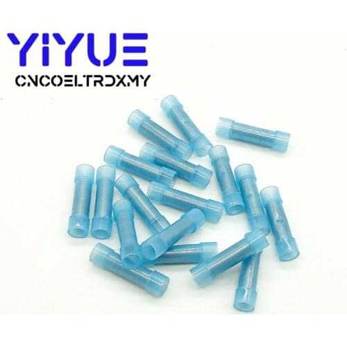 20PCS Wire Cable Connectors Terminal insulated crimp electrical connector Nylon Booting thermo retractable blue BNYF2