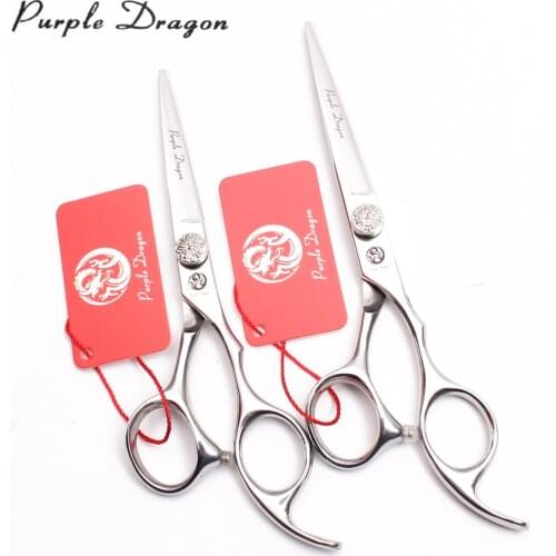 5.5" 6.0" 440C Silver Screw Straight Scissors Cutting Shears Salon Hair Scissors Dropshipping Professional Barber Scissors Z9013