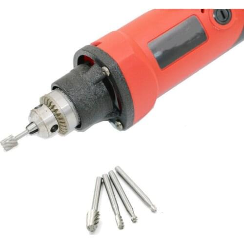 6pcs HSS Routing Router Bits Burr Milling Cutter And Rotary Engraving Machine Tools Accessories