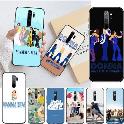 CUTEWANAN Mamma Mia DIY phone Case cover Shell for Redmi Note 9 8 8T 8A 7 6 6A Go Pro Max Redmi 9 K20