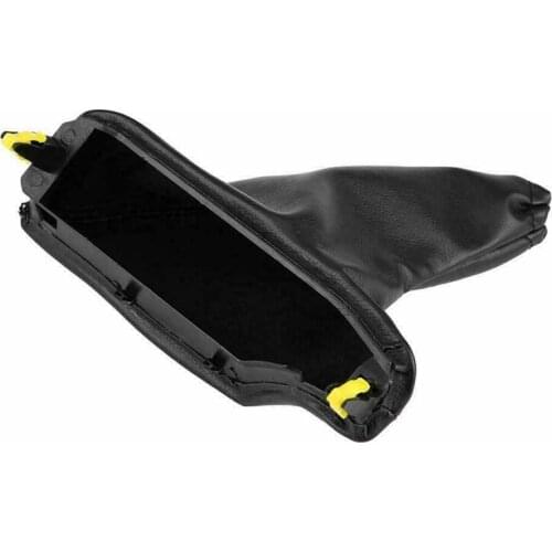 Handbrake Cover Hand Brake Boot Black Leather for Ford Falcon FG Dust Cover Accessories