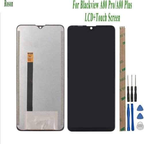 For Blackview A80 Pro LCD Display And Touch Screen Assembly Repair Parts With Tools And Adhesive For Blackview A80 Plus Phone
