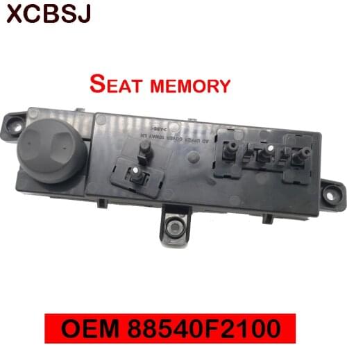 For Hyundai Elantra AD 20115-2018 Electric seat switch Car seat controller Switch button of main driving seat oem 88540F2100