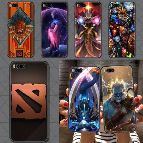 Game dota dota2 Phone case For Xiaomi Mi Max Note 3 A2 A3 8 9 9T 10 Lite Pro Ultra black painting back luxury shell trend