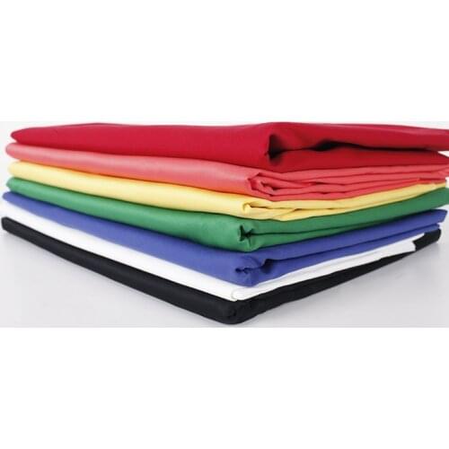 LEO&LIN Density Satin High Quality Pure Color Micro Spring Clothing Patchwork Cotton Fabric Tissus 50cm