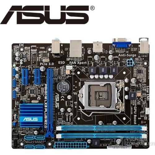 Asus P8H61-M LX3 PLUS R2.0 Desktop Motherboard H61 Socket LGA 1155 i3 i5 i7 DDR3 16G uATX UEFI BIOS Original Mainboard On Sale