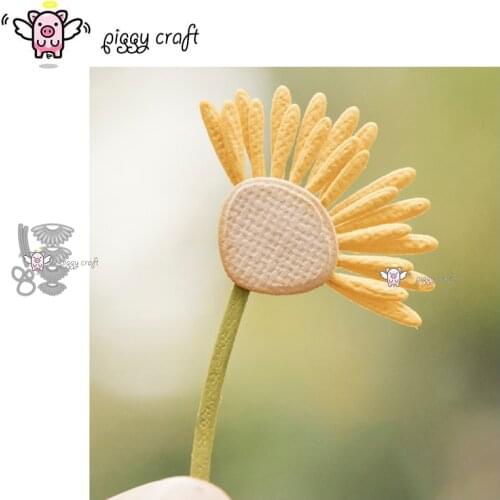 Piggy Craft metal cutting dies cut die mold New Flower decoration Scrapbook paper craft knife mould blade punch stencils dies