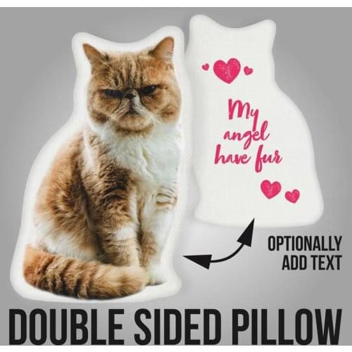 Photo customization cushion DIY Creative gift dogs pillow Plush Toys Dolls Stuffed Animal cushion Sofa Car Decorative