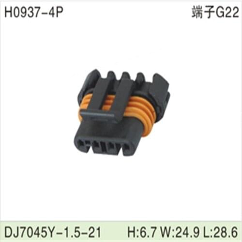 Free shipping 500pcs DJ7045Y-1.5-21 4Pin 1.5mm AMP Car Electrical Wire Connectors for VW,BMW,Audi,Toyota,NISSAN AND other