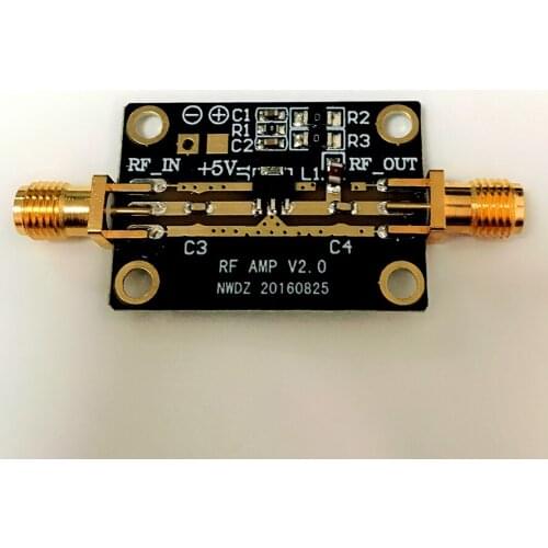 Ultra-Low Noise NF = 0.6dB High Linearity 0.05-4G Broadband Amplified LNA Input as Low as -110dBm
