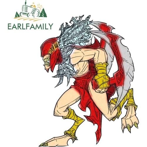 EARLFAMILY 13cm x 9.8cm for Bloodseeker Dota Scratch-Proof Car Sticker Vinyl Decal Motorcycle Surfboard Trunk Car Door Protector