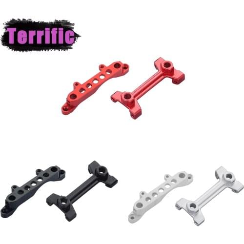 Aluminum alloy Rear Upper Shock Tower Braces Body Post Mounts for 1/10 RC Crawler Car Axial SCX10 III Upgrade Parts