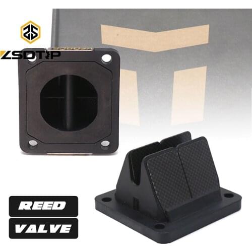ZSDTRP V382A Carbon Intake Reed Valve For Yamaha 85cc 125cc YZ 85 125 1993-2001 for yamaha dt 80
