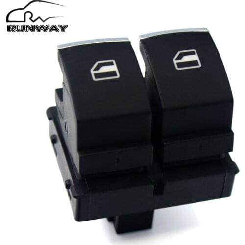 100% new! hight quality master Window Switch for VW volkswagen Eos Golf MK5 MK6 GTI 2 Door Caddy OE:5K3 959 857 / 5K3959857A