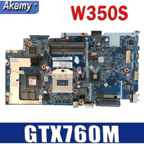 6-71-W35S0-D04 6-77-W355ST00-D04 for W350S W370S K760C K650C W350ST W355ST Notebook Motherboard GTX760M HM87 100% Test Work