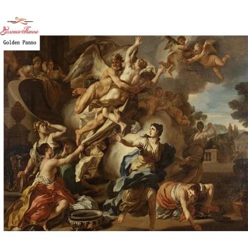 Golden panno,5D,diy diamond embroidery,Full,square,Diamond Painting,Cross Stitch,3D,diamond,Mosaic,christmas,angel 0109