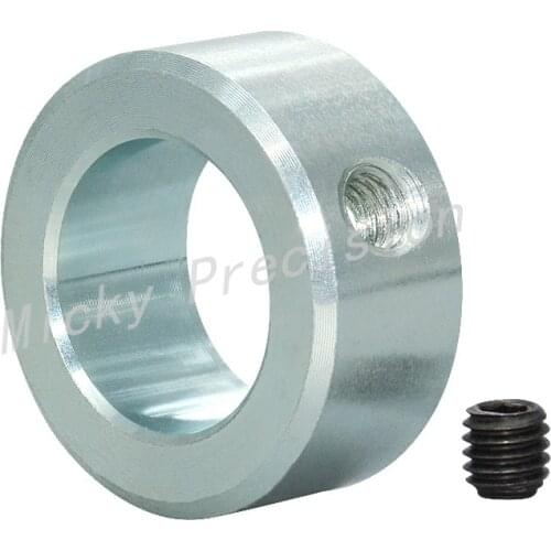 Galvanized Retaining Ring Shaft Collar with Screw Adjustment Shaft Clamp Locking Ring sleeve diameter 6-50mm