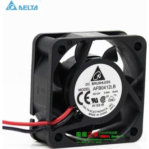 For delta 4cm 40MM 4*4*1.5CM 40*40*15MM double ball bearing fan 4015 AFB0412LB mute durable