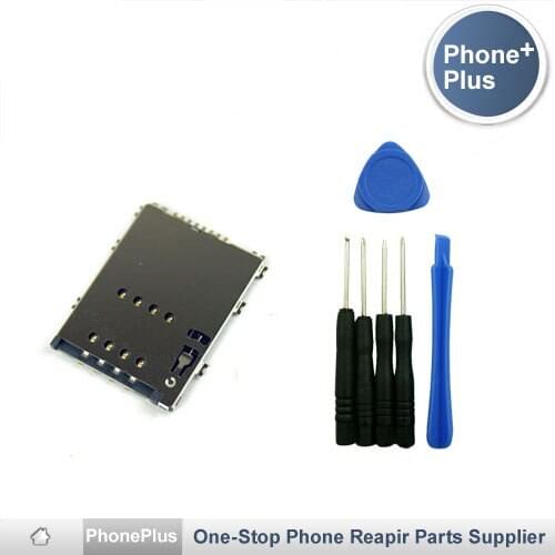 For Samsung P6800 Galaxy Tab 7.7 Sim Card Reader Module Slot Tray Holder Replacement Part With Tools High Quality