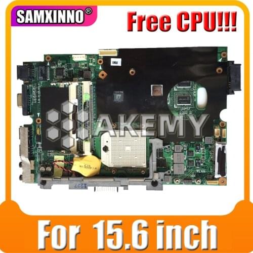 Free CPU!!! laptop motherboard REV 1.3 / 2.1 For Asus K50AB K50AF K50AD X5DAf X5DAD laptop 15.6 inch " Mainboard motherboard