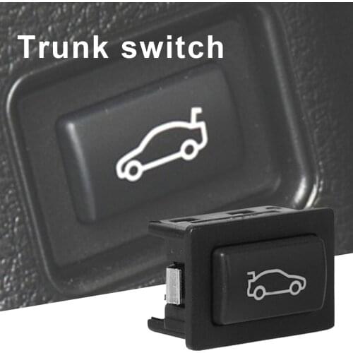 Car Rear Trunk Unlocking Switch Button 61319200316 Replacement for F10/F07/F18/F01/F02/F06
