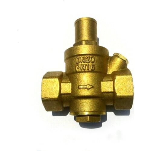 Brass DN20 3/4 water pressure regulator without Gauge,pressure maintaining valve,Tap water pressure reducing valv