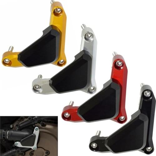 Waase Motorcycle Left Side Water Pump Cover Guard Protector For Ducati Multistrada 1200 1200S 2015 2016 2017 2018 2019