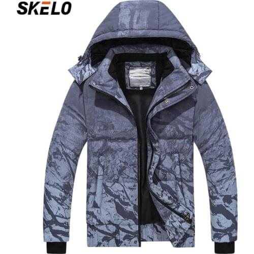 2020 Mens Waterproof Ski Jacket Warm Winter Snow Jacket Women Mountain Ski-wear Oversize Hooded Parka Snowboarding Down Jackets