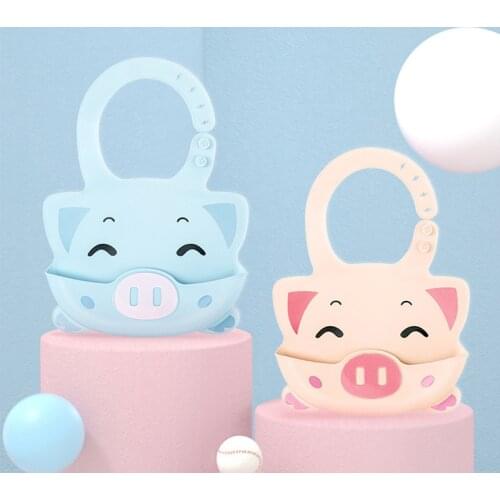 Bibs For Children Waterproof Baby Bibs 25 Colors Cartoon Pattern Silicone Bib Babies Accessories Newborn Baby Goods