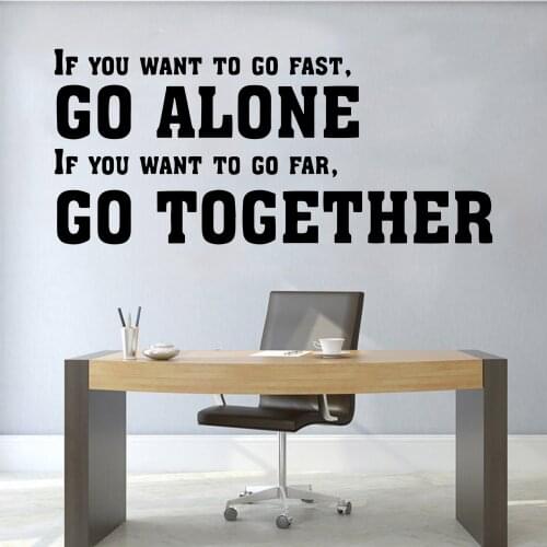 Romantic Team Work Sticker Waterproof Vinyl Wallpaper Home Decor For Living Room Bedroom Decoration Accessories