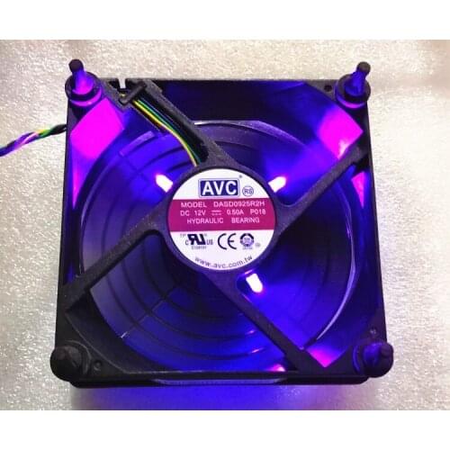 New For Lenovo AVC 9025 9cm chassis fan dasd0925r2h 12V 0.50a For photocatalyst cooling fan