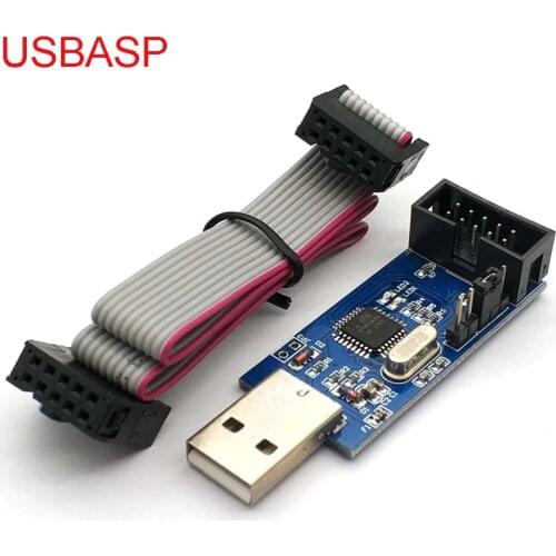 USBASP USBISP AVR Programmer USB ISP USB ASP ATMEGA8 ATMEGA128 Support Win7 64K
