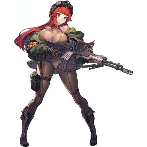 Hentai Waifu Anime Fotia Last Origin Game Silk Stockings Beauty Anti-UV Car Sticker Decal Decor Motorcycle Laptop Guitar Vinyl