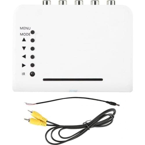 CCTV Video Quad Splitter Switcher Camera Processor System Kit 4 Channel Hot Sale With BNC Adapter video mixer mezclador de video