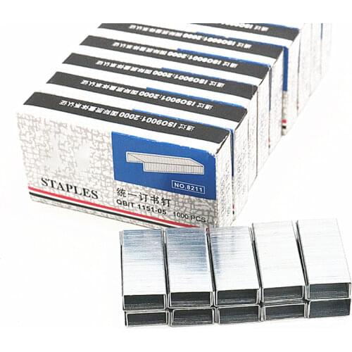 Standard Staples, 30mm Length, 25 Sheets Capacity, About 900 per Box, NO.12 24/6 Mini Staples Fits Standard Staplers -Silver