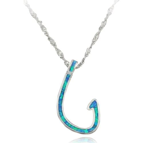 Unique Blue/White/Green/Brown/Pink Fire Opal Women Jewelry Silver Plated Pendant OP426