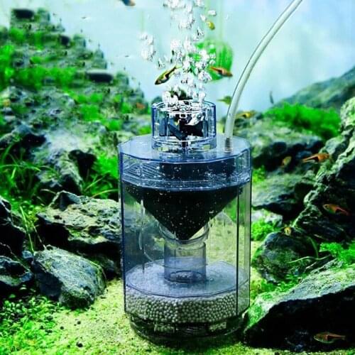 Fish Stool Suction Collector for Fish Tank Automatic Fish Fecal Filter Increase Oxygen & Cleaning Aquarium 16*9cm XH8Z