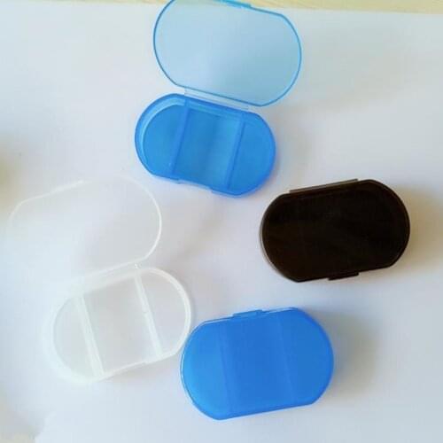 1000pcs Travel Divider Portable Tool 3 Grids Medicine Tablet Week Pillbox Case Container Organizer Health Care NO284