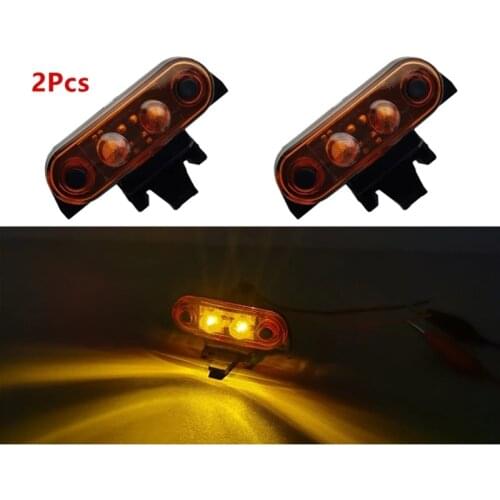 2x 24V volvo truck parts amber color truck top lamp used for volvo truck FH13 lights truck top lamp OEM 82116545