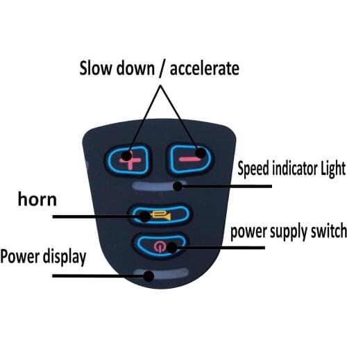 4 Button Keypad for D51161 D51333 & D51162 Mobility PG Drive Wheelchair Joystick
