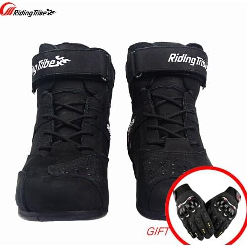 Motorcycle Anti-fur Boots Moto SPEED Motorbike Boot motorcycle short protective gear motorboats
